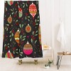 Emanuela Carratoni Christmas Vintage Ornaments Shower Curtain - Deny Designs - image 2 of 3