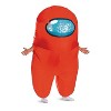 Among Us Adult General Sizing Imposter Inflatable Costume Jumpsuit Halloween Costume- Red - One Size Fits Most - 2 of 3