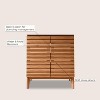 JONATHAN Y VAN1004 Calandre 20 in. W x 18 in. D x 33 in. H Thin Linear Slat Modern 2-Shelf Bath Vanity Cabinet Only (Sink Basin not Included) - 4 of 4