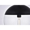 Elegant Lighting Eclipse 1 Light Black Pendant With Clear Glass - 4 of 4
