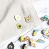 Bright Creations Set of 20 Cute Cartoon Enamel Lapel Pins Brooch Badge with Assorted Colorful Designs - 2 of 4