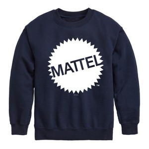 Boys' - Mattel - Mattel Original Logo Graphic Long Sleeve Fleece Sweatshirt - 1 of 4