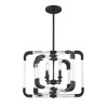 Savoy House Rotterdam 4 - Light Semi-Flush Mount in  Warm Brass - 3 of 4