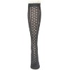 Memoi Women's Eyelet Romance Knee-High Socks - 2 of 4
