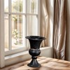 Vintage Metal Small Flower Pot, Antique-Style Gardening Accent, Rustic Decor Piece, 1pc - 4 of 4