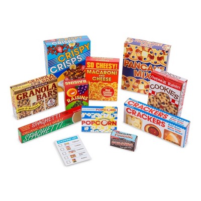 Melissa & Doug Let's Play House Grocery Shelf Boxes