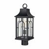 Elk Home Triumph 1 - Light Post Light in  Textured Black - 4 of 4