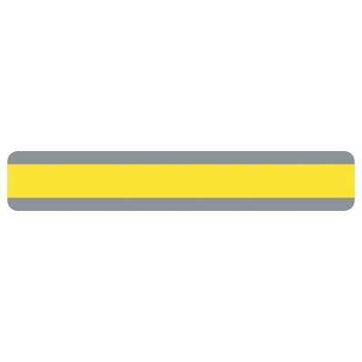 Yellow Double Wide Sentence Strip Reading Guide Set of 24