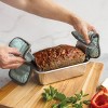 Nordic Ware Aluminum Meat Loaf Pan Silver: Hand Wash Bakeware Set, Oven-Safe Rectangle Aluminum Tray, Lifetime Warranty - 4 of 4