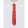 Allegra K Men's Self-Tied Solid Color Formal Slim Ties - 2 of 4
