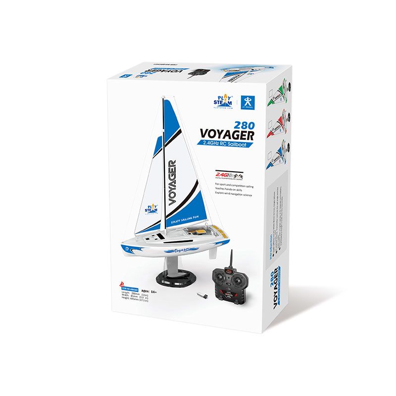 Playsteam Voyager 280 2.4G Sailboat-Blue, 4 of 6