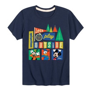 Boys' - Disney - Lets Play Outside Short Sleeve Graphic T-Shirt - 1 of 4