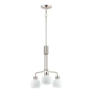 Maxim Lighting Coraline 3 - Light Chandelier in  Satin Nickel - 1 of 4