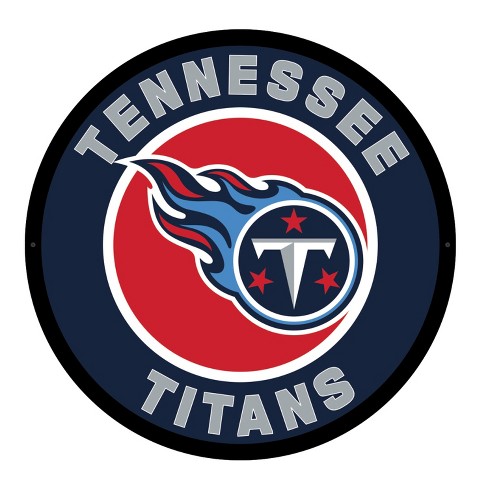 Evergreen Ultra-thin Edgelight Led Wall Decor, Round, Tennessee Titans ...