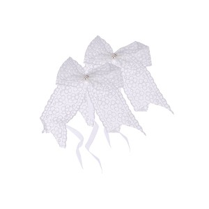 Unique Bargains Flower Style Simple Bow Curtain Tie Polyester 2 Pcs - 1 of 4