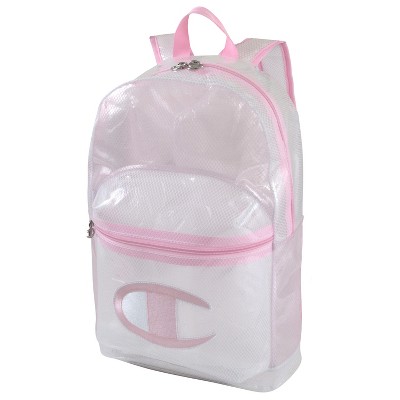 Champion Clear Supercize Youth Backpack Pink