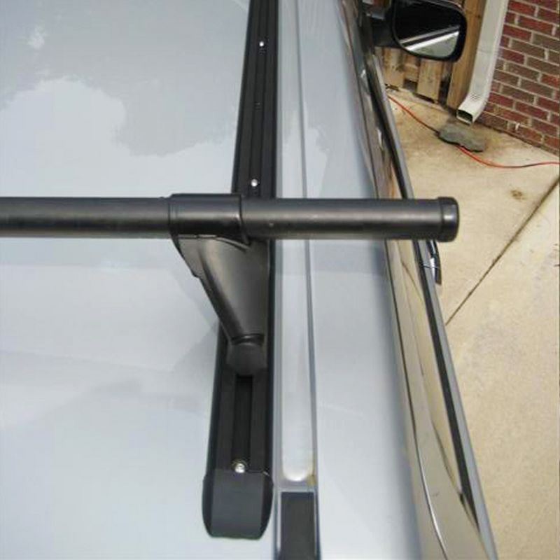 Yakima Tracks 42 Inch Car Roof Top Low Profile Base Tracks Rack System with PlusNuts, for TrackTower and SkyLine with Landing Pad 1, Black, 5 of 7