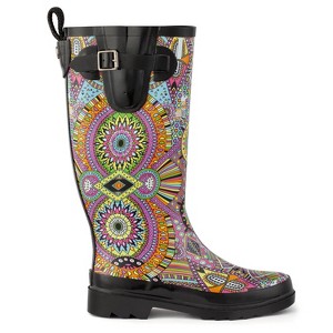 Sakroots Women's Rhythm Rainboot - 1 of 4