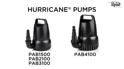4100GPH Black Heavy-Duty Submersible Water Pump with 33' Cord