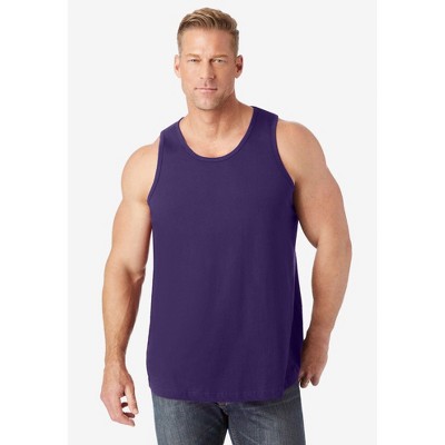 KingSize Men's Big & Tall Shrink-Less Lightweight Longer-Length Tank