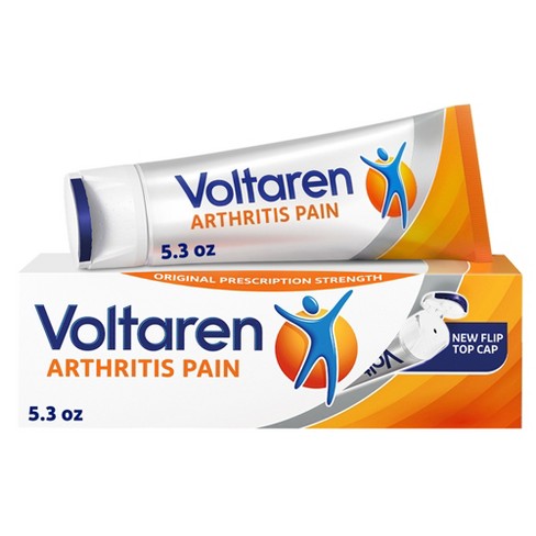 Voltaren Diclofenac Sodium Topical Arthritis Pain Relief Gel Tube - 5.3 ...