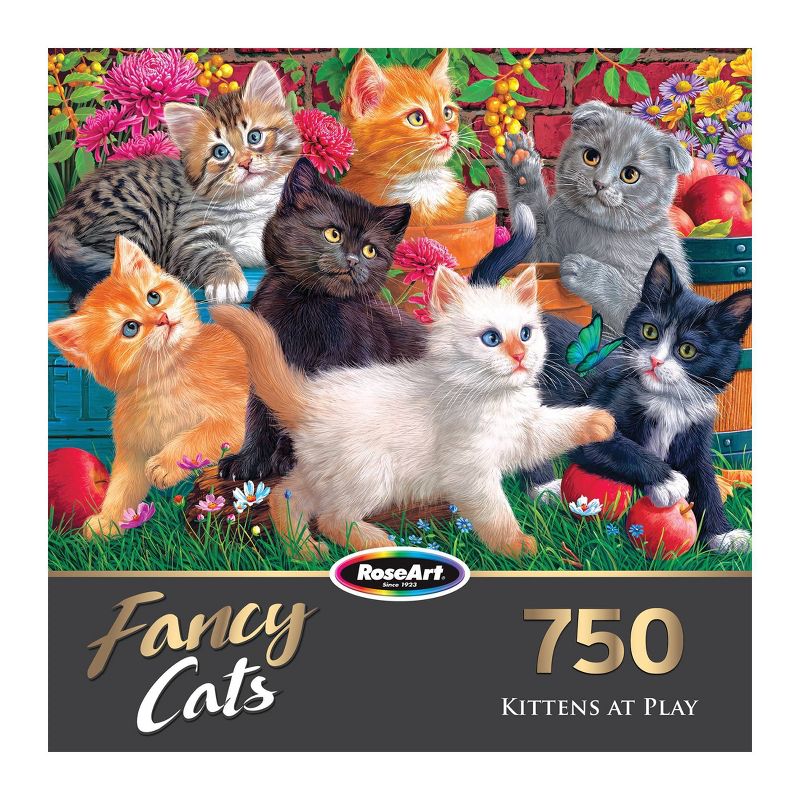 Cra-Z-Art Fancy Cats - Kittens at Play 750pc Jigsaw Puzzle, 4 of 7