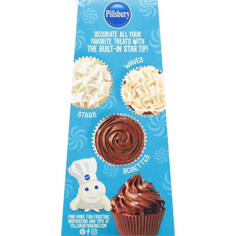 Pillsbury Chocolate Fudge Flavored Ready-to-Use Frosting Bag - 16oz, 3 of 8