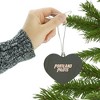 Portland Secondary Logo Heart Love Wood Christmas Tree Holiday Ornament - 3 of 3