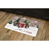 J&V TEXTILES 20"x32" Holiday Themed Christmas Xmas Cushioned Anti-Fatigue Kitchen Mat (May Your Days Be Merry) - 2 of 3