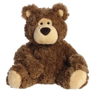 Aurora Large Bear Hugs Snuggly Stuffed Animal Brown 14" - 1 of 4