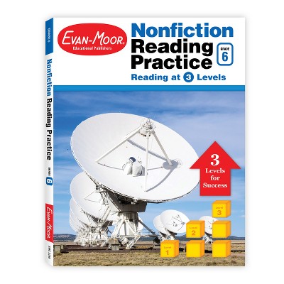 Nonfiction Reading Practice, Grade 6 Teacher Resource - by  Evan-Moor Educational Publishers (Paperback)