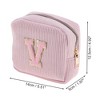 Unique Bargains Letter V Pattern Makeup Bag 1 Pc - 2 of 4