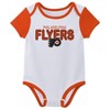 NHL Philadelphia Flyers Boys' 3pk Bodysuit - image 3 of 4