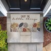Stupell Industries Enjoy Little Things with Leaves Printed Outdoor Imitation Sisal Door Mat, design by Kim Allen - 3 of 4