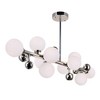 CWI Lighting Element 10 Light Chandelier With Polished Nickel Finish - 2 of 4