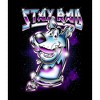 Scooby Doo Stay Rad Chrome Dog Boy's Navy T-shirt - 2 of 3