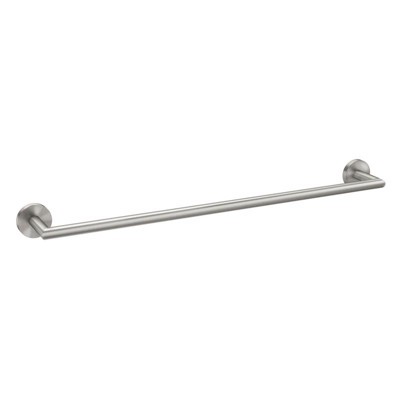 Moen Arlys Brushed Nickel Silver Towel Bar 18 in. L Zinc