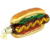 Old World Christmas Blown Glass Ornament for Christmas Tree, Hot Dog - 4 of 4