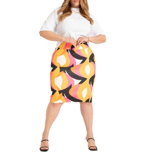 Eloquii plus shop size skirts