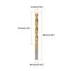Unique Bargains High-Speed Steel Metric Carpenter Twist Straight Brad Point Drill Bits - 2 of 3