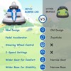 6V Kids Ride-On Bumper Car for Toddlers (Ages 3-6) – 360° Spin, Lights, Music, Horn & Safety Belt - 2 of 4