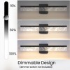 KAISITE 24in Modern LED Vanity Light with Frosted Acrylic Shade - 4 of 4