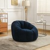 Teddy Fabric Large Bean Bag Chair,Adult Fluffy Bean Bag Chair,Bean Bag Sofa Chair With Armrests,Living Room Bean Bag Chair-Cuddlewood - 2 of 4