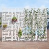 PexFix Metal Freestanding Privacy Screen Garden Fence For Deck Patio Balcony Outdoor Privacy Panel Streets Pattern - 2 of 4