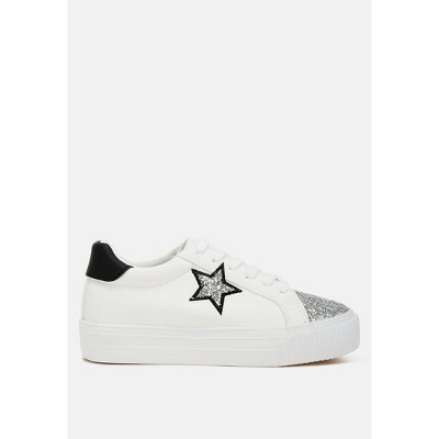 Merida Glitter Patch Chunky Women Sneakers