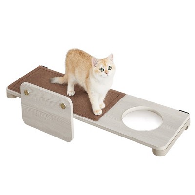 Feandrea Clickat Collection Cat Tree, Quick Assembly, Replaceable Parts.  Thick Scratching Post, Cat Cave, 3 Perches, Soft Ladde : Target