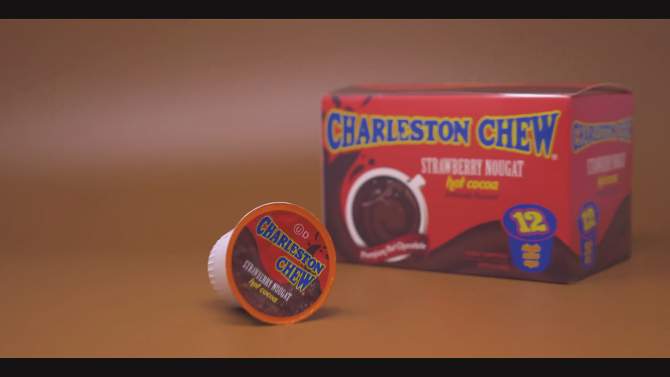 Charleston Chew Strawberry Nougat Hot Cocoa Pods, 2 of 7, play video