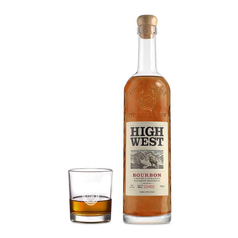High West Bourbon Whiskey - 750ml Bottle, 1 of 13