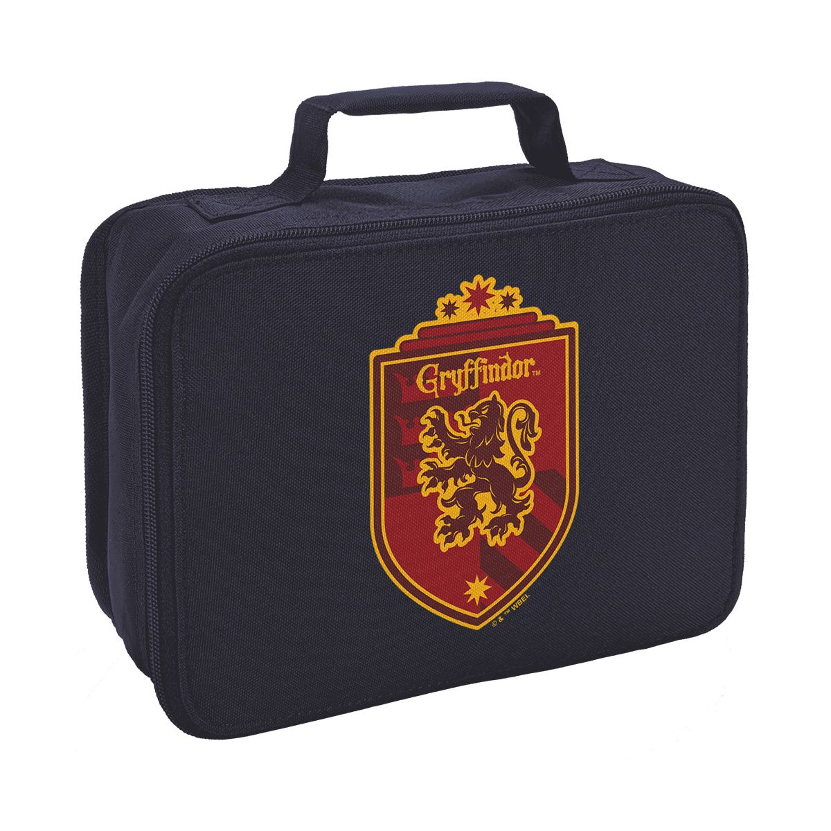 Harry Potter Gryffindor Plaid Crest Insulated Soft Sided Lunch Box - thumbnail 7