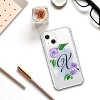 OTM Essentials Apple iPhone 15 Plus/iPhone 14 Plus Monogram Clear Tough Edge Floral Script Case - 2 of 4